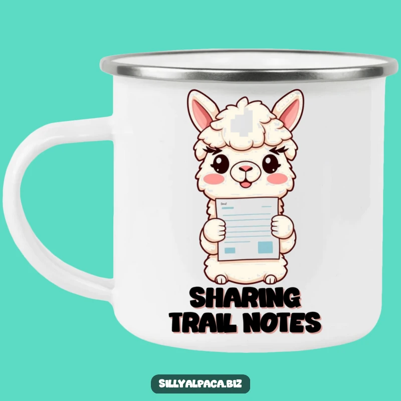 Funny Alpaca Camping Mug: Presentation Power - Durable & Hilarious Office Gift