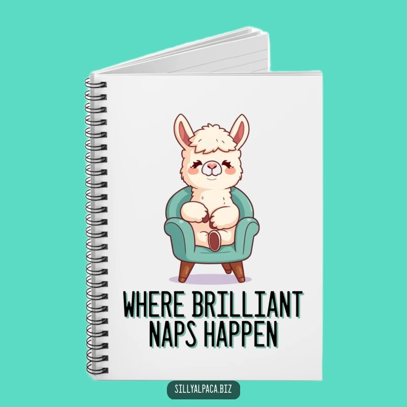 Funny Relaxed Alpaca Notebook: Hilarious Journal for Ideas and Doodles